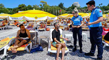 Dumansız Plaj uygulaması için ekipler görev başında