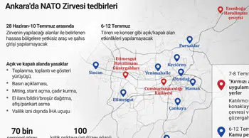 NATO Zirvesi için 70 bin personel görev yapacak