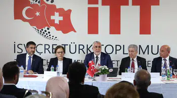 Bakan Işıkhan, İsviçre’de Türk STK temsilcileriyle bir araya geldi