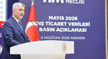 Ticaret Bakanı Bolat, mayıs ayı dış ticaret verilerini açıkladı