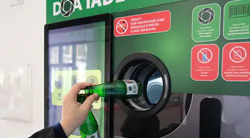 DOA ile ilk gün 1,5 milyon şişe toplandı