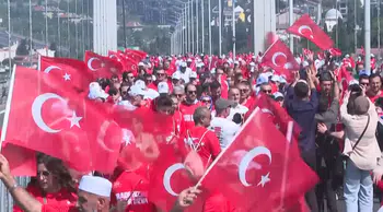 İrade Bizim, Zafer Bizim anma programı 15 Temmuz Şehitler Anıtı'nda yapıldı