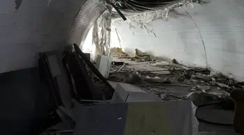 İş hanının yıkıldığı alanda bulunan sığınak incelenecek