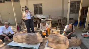 Sardes’te 2 bin 500 yıllık heykel gün yüzüne çıkarıldı