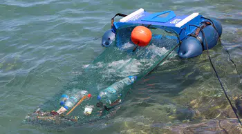 Deniz yüzeyindeki kirlilik çöp Kapar robotla önlenecek