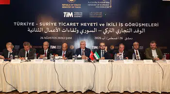Bakan Bolat, Türk ve Suriyeli iş dünyası temsilcileriyle bir araya geldi