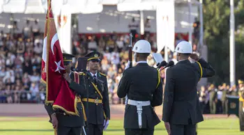 MSÜ Harp Okulları Diploma Alma ve Sancak Devir Teslim Töreni düzenlendi