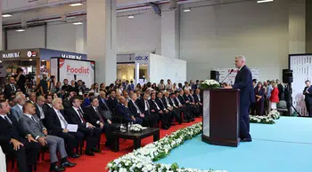 Ticaret Bakanı Ömer Bolat, Foodist İstanbul Fuarı'nın açılışında konuştu