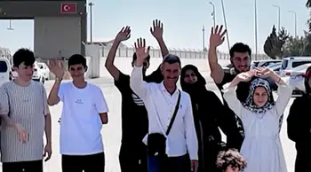 Ülkesine dönen Suriyeli aileden Kalpten Teşekkürler Türkiye mektubu