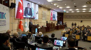 Cumhurbaşkanı Yardımcısı Yılmaz, İstanbul Ticaret Kongresi'nde konuştu