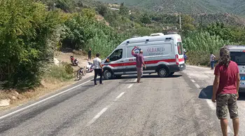 Bahçeye yuvarlanan motosikletin sürücüsü hayatını kaybetti