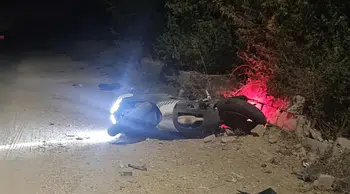 Gaziantep'te devrilen motosikletteki 2 kardeş kaza yerinde can verdi