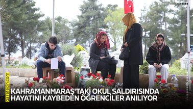 Kahramanmaraş'taki okul saldırısında hayatını kaybeden öğrenciler anılıyor
