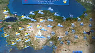 Yurt genelinde bu hafta sağanak yağış uyarısı