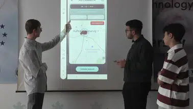 Lise öğrencilerinden güvenli yol rotası oluşturan uygulama