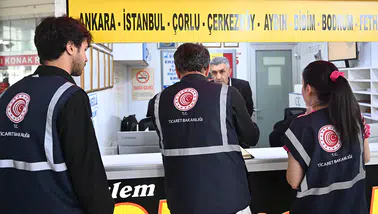 Otobüs terminallerinde bayram öncesi bilet fiyatı denetimi