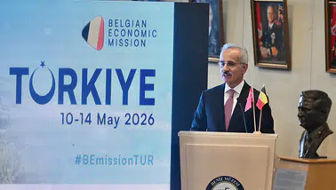 Türkiye ve Belçika arasında gündem ulaştırma