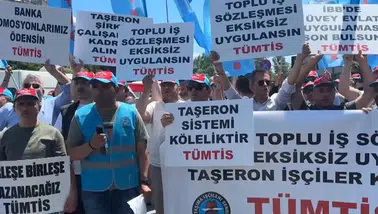Sendikadan İBB'ye taşeron işçi hakları protestosu