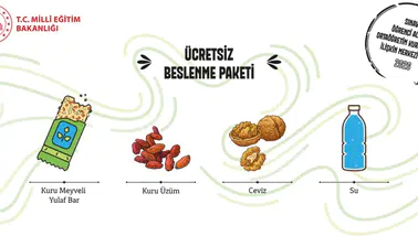 LGS sınavında 924 bin öğrenciye beslenme paketi hazırlandı