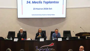 KMTSO 34. Meclis Toplantısı’nda Hasan Yiğit bilgilendirme yaptı