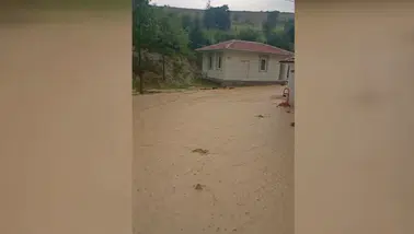 Sağanak ve dolu sonrası hasar tespit çalışması başlatıldı