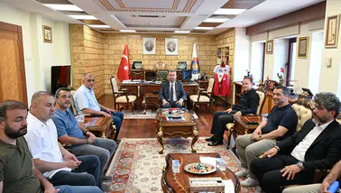 KSÜ'de Öğretmen Ayla Kara ve öğrenciler için anlamlı buluşma