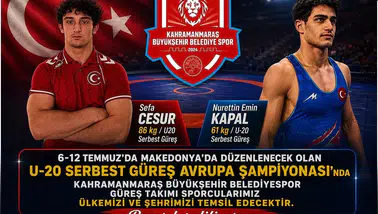 Kahramanmaraşlı güreşçilerin hedefi Avrupa’da kürsüye çıkmak