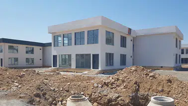 Nurdağı'nda yapımı süren Galericiler Sitesi'nin yüzde 80'i tamamlandı