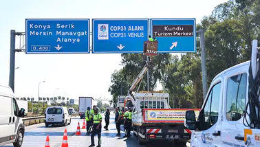 Antalya'daki yollar COP31 İklim Zirvesi'ne hazırlanıyor