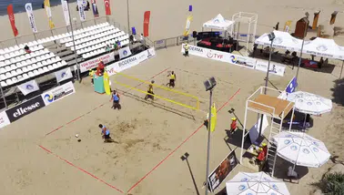 Bartın, uluslararası plaj voleybolu organizasyonuna ev sahipliği yapıyor