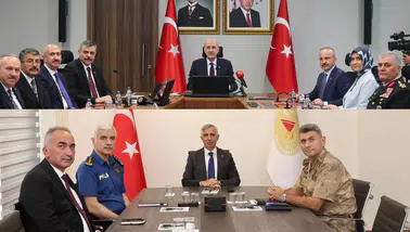 TBMM Başkanı Kurtulmuş ve Bakan Çiftçi, 81 il valisiyle toplantı yaptı