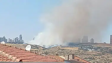 Kahramanmaraş'ta ziraat alanında çıkan yangın kontrol altına alındı