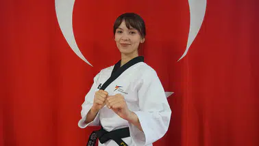 Güney Kore'den bronz madalyayla dönen Şeyda Nur'un hedefi altın