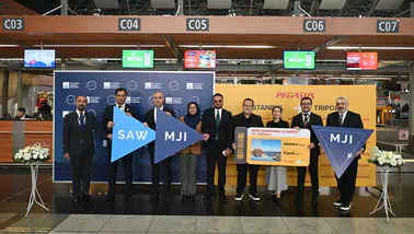 Sabiha Gökçen'den Trablus'a direkt uçuşlar başladı