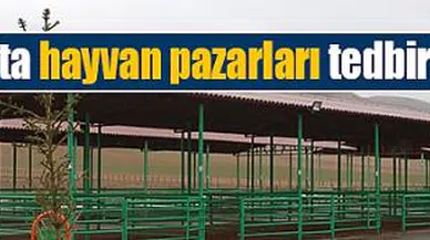 Kahramanmaraş'ta hayvan pazarları tedbir amaçlı kapatıldı!