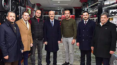 Okay: “Gönül belediyeciliği ile esnafın yanındayız!”