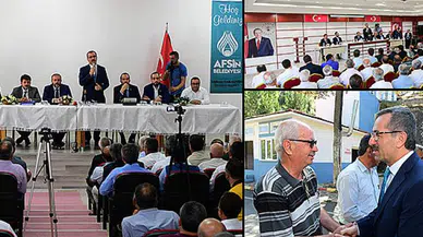 Güngör; Göksun, Afşin ve Elbistan’da güçlü birliktelik vurgusu yaptı!