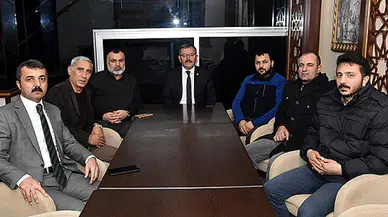 Başkan Aydın, Göksun’un yerel basını ile buluştu!