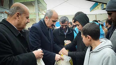 Dulkadiroğlu’nda vatandaşa alışveriş torbası dağıtıldı!