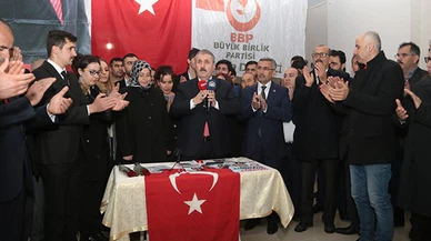 BBP Genel Başkanı Destici, Kahramanmaraş'ta