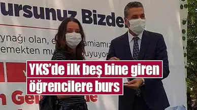 YKS’de ilk beş bine giren öğrencilere burs
