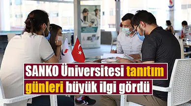 SANKO Üniversitesi tanıtım günleri büyük ilgi gördü