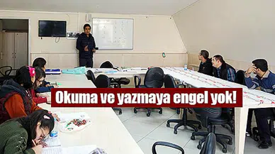 Okuma ve yazmaya engel yok!