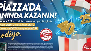 Piazza’dan ““Param Classic” kart kampanyası!