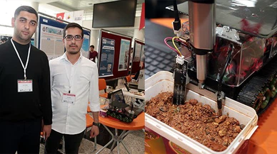 KSÜ’de arazide toprak analizi yapabilen robot tasarladılar!