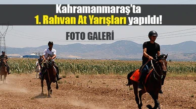 Kahramanmaraş’ta 1'inci Rahvan At Yarışları yapıldı