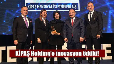 KİPAŞ Holding’e inovasyon ödülü!