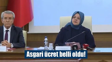Asgari ücret belli oldu!