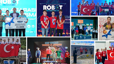 2025'teöğrenciler, Türkiye'yi 272 madalyayla gururlandırdı