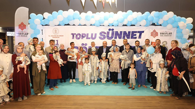 25 çocuk için Kahramanmaraş'ta toplu sünnet şöleni düzenlendi